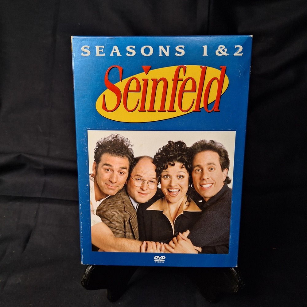 Seinfeld‎ Seasons 1 & 2 DVD Box Set 4-Disc Volume 1 Sitcom Remastered